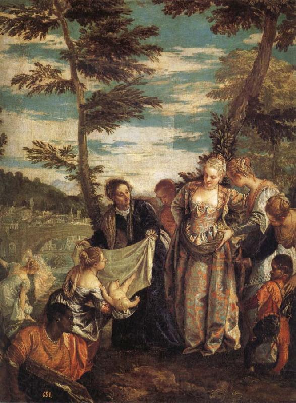 Paolo Veronese The Finding of Moses Spain oil painting art